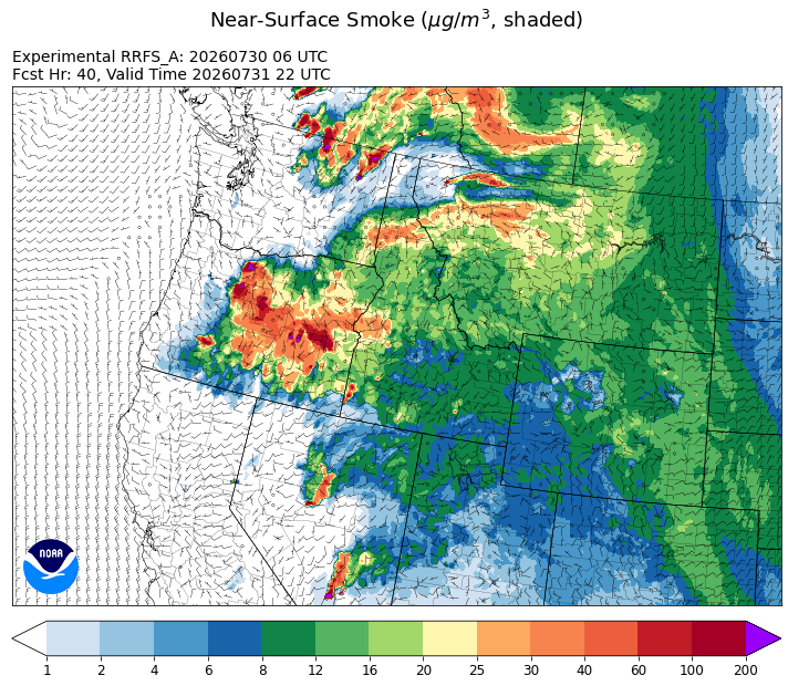 HRRR Smoke Model